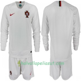 Jalkapallo Pelipaidat Portugali Lasten World Cup 2018 Vieraspaita Pitkähihainen